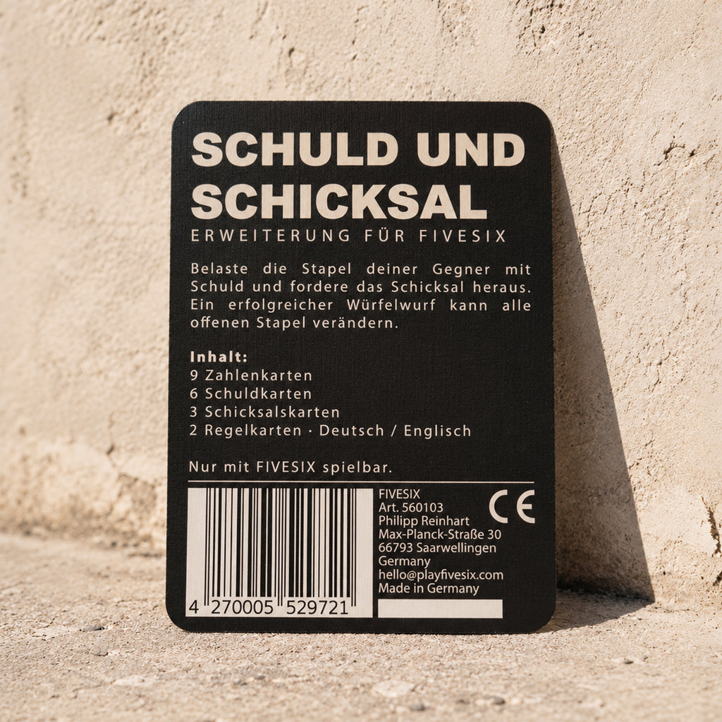 FIVESIX – SCHULD & SCHICKSAL